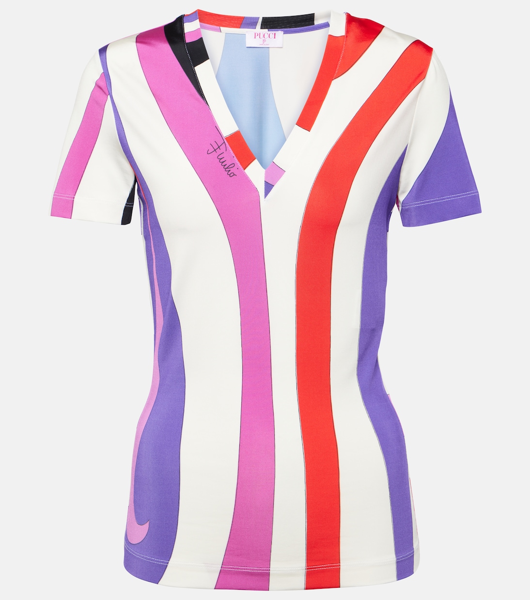 T-shirt Marmo imprimé | Pucci