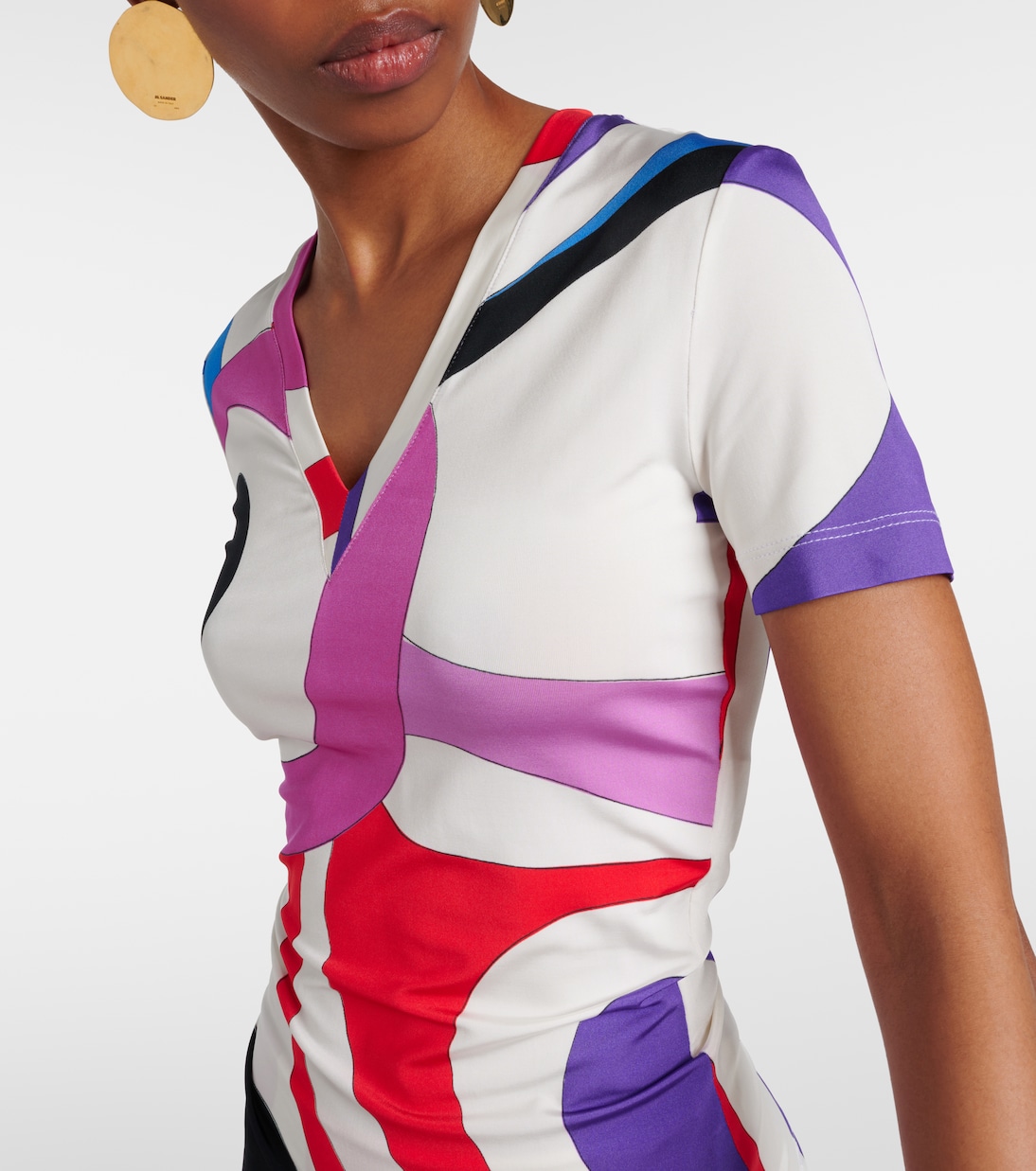 T-shirt Marmo imprimé | Pucci