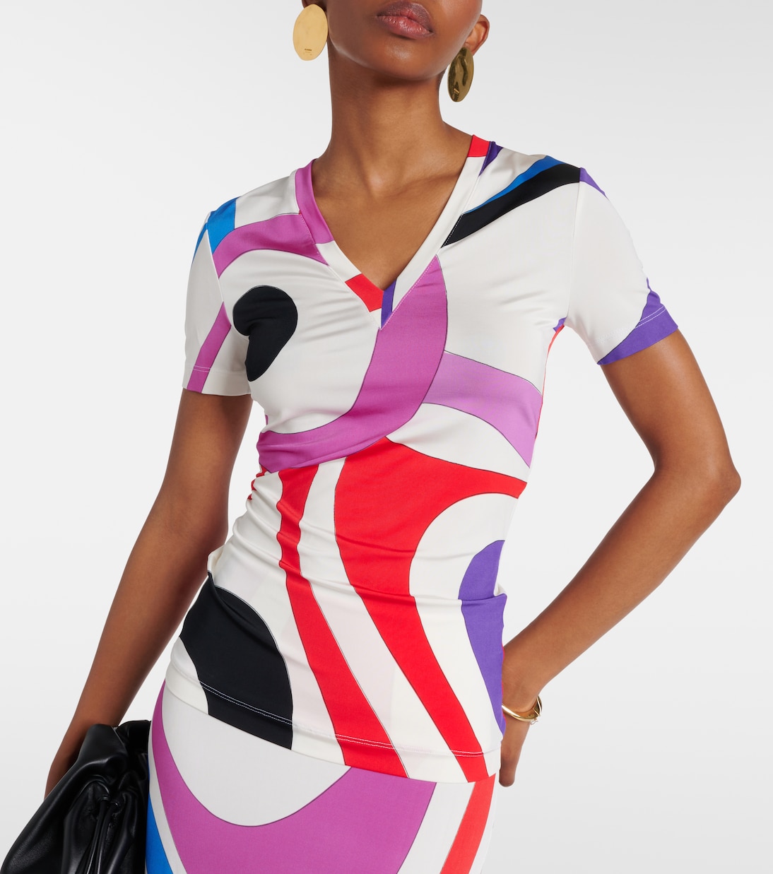 T-shirt Marmo imprimé | Pucci