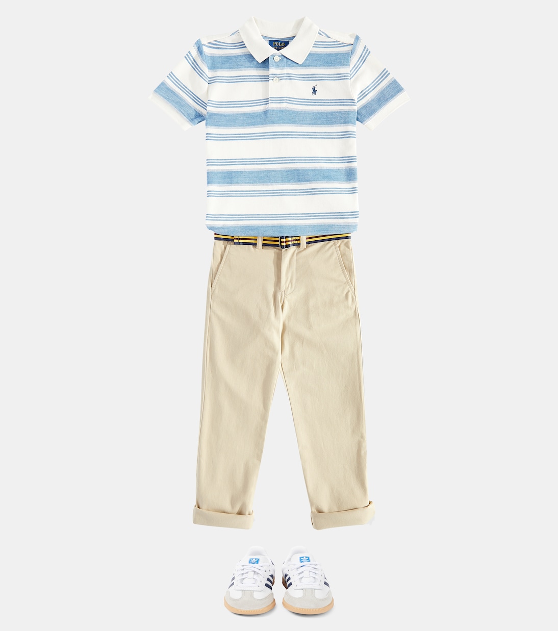 Polo de algodón a rayas | Polo Ralph Lauren Kids