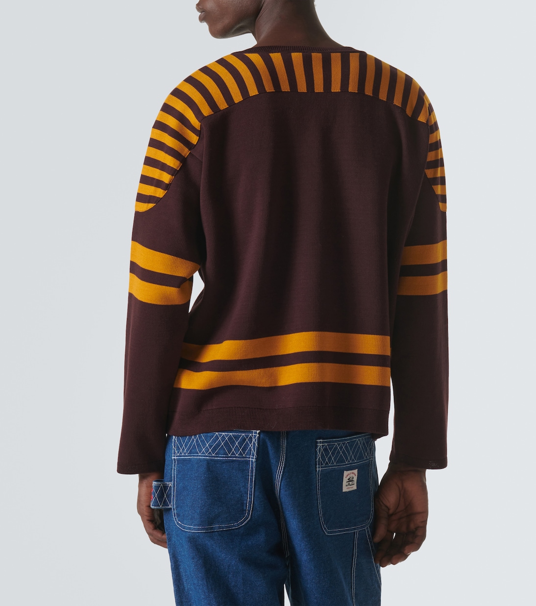Pullover Rink in jacquard di cotone | Bode
