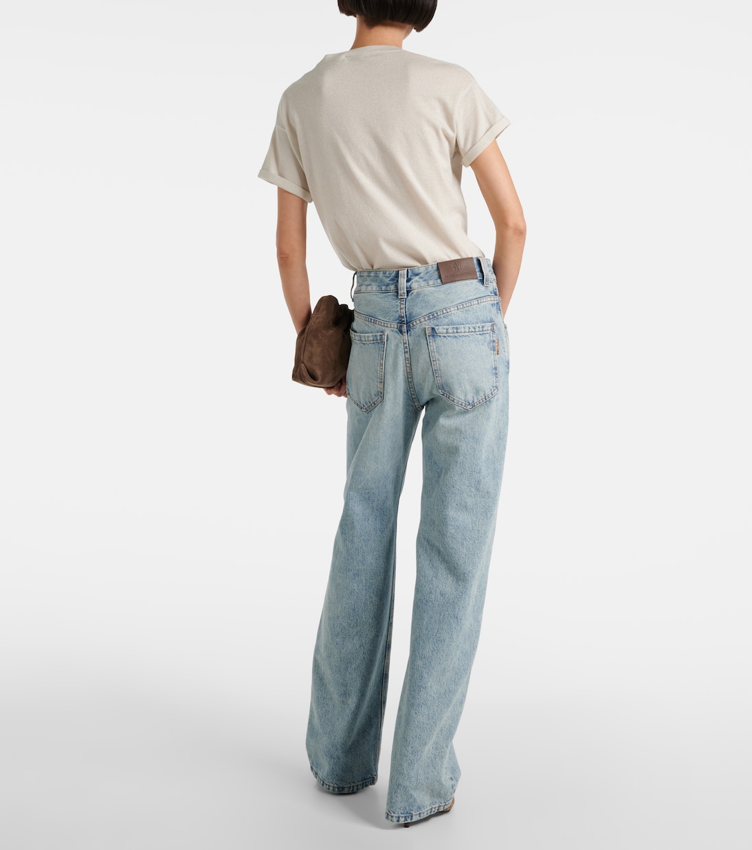Jeans regular a vita alta | Brunello Cucinelli