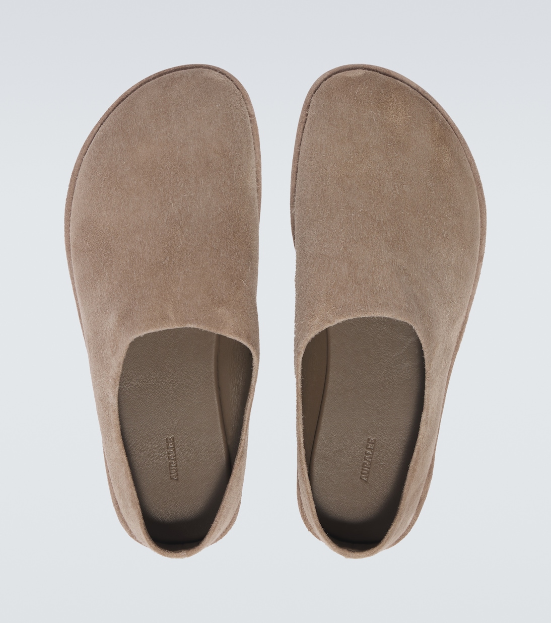 Slippers en daim | Auralee