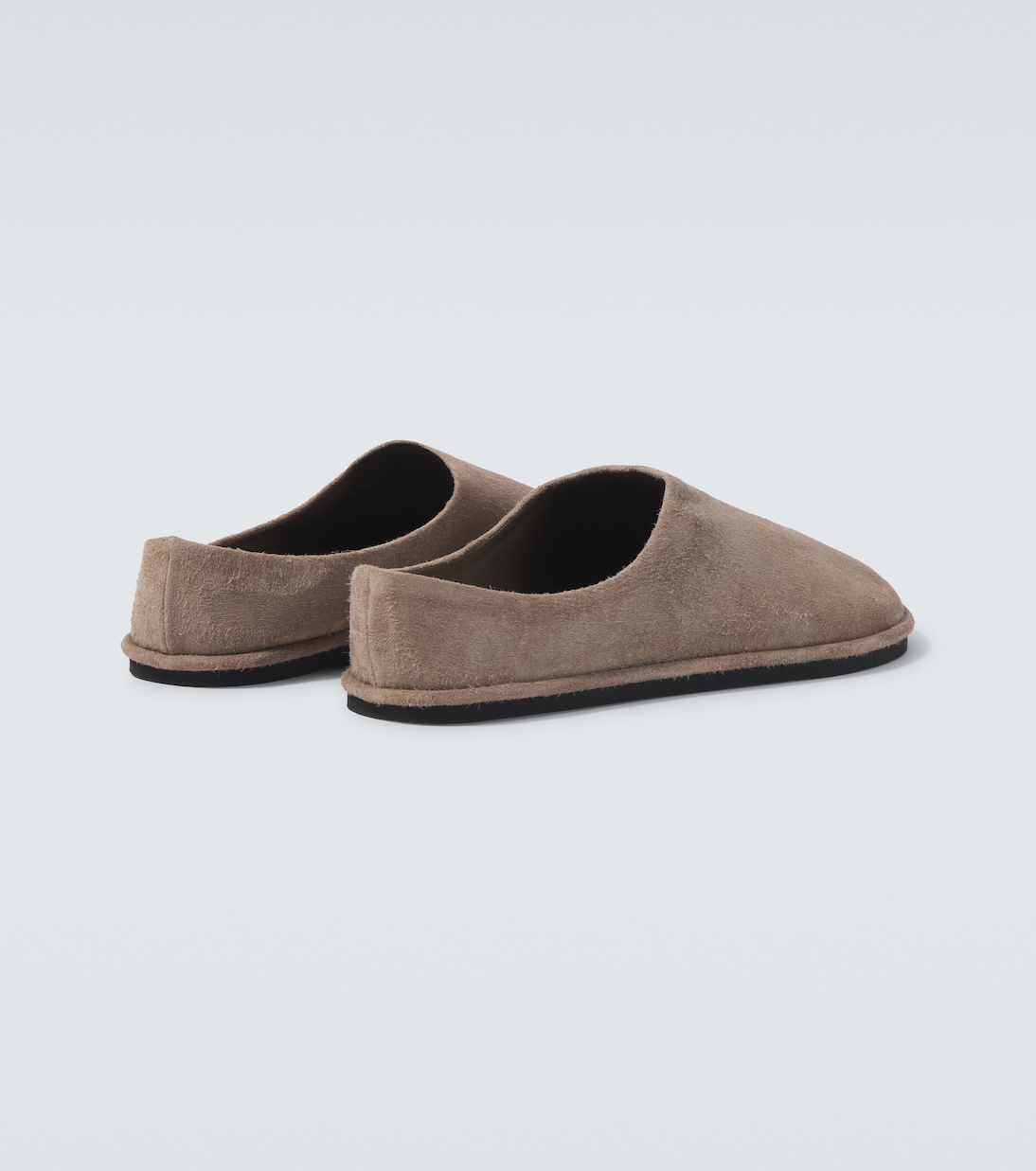 Slippers en daim | Auralee