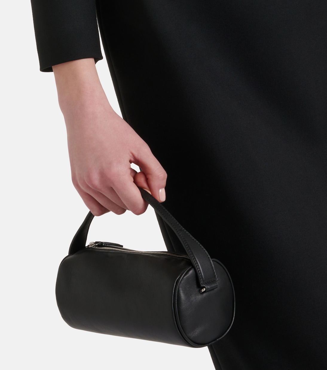 Round '90s leather tote bag | The Row
