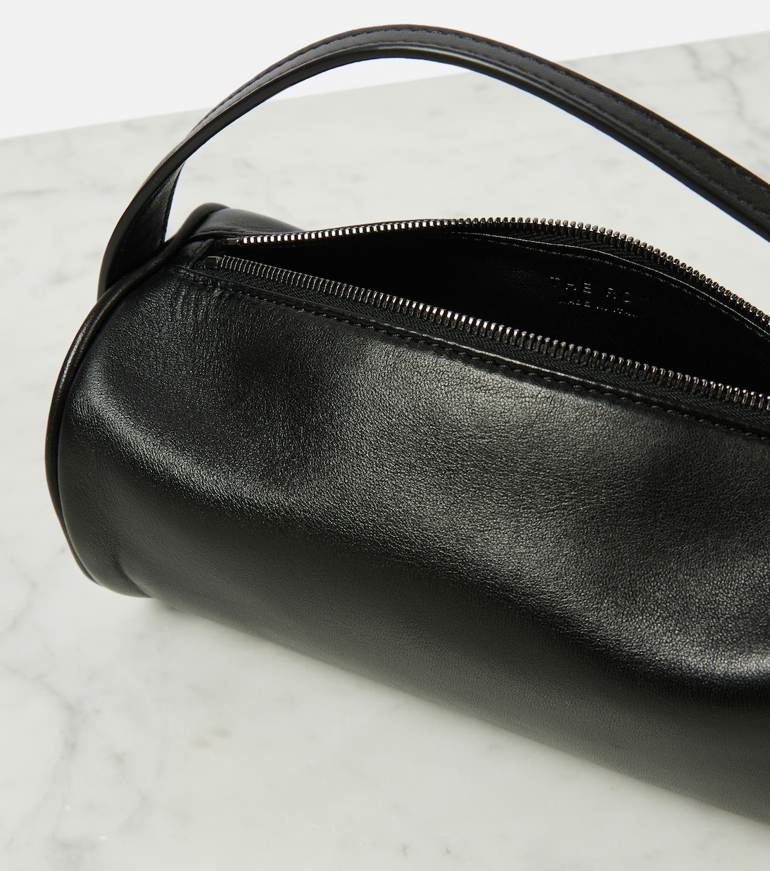 Round '90s leather tote bag | The Row