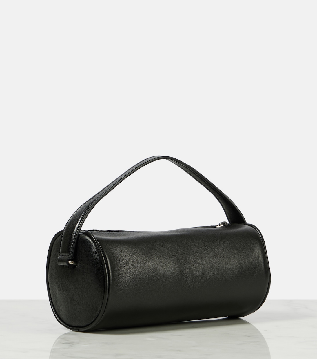 Round '90s leather tote bag | The Row