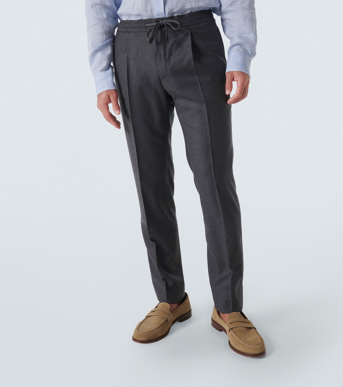 Wool tapered pants | Incotex