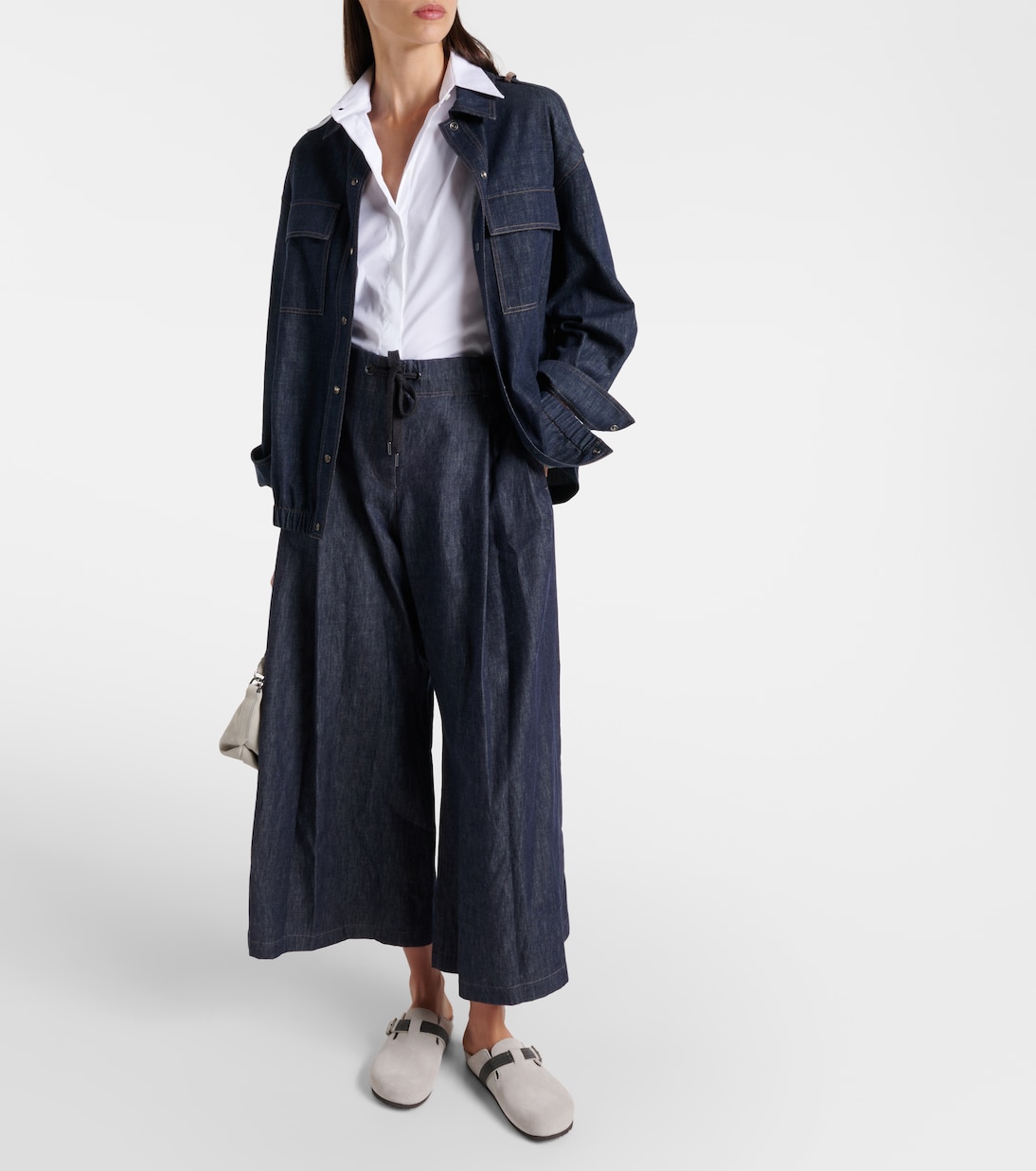 Mid-Rise Cropped Jeans | Brunello Cucinelli