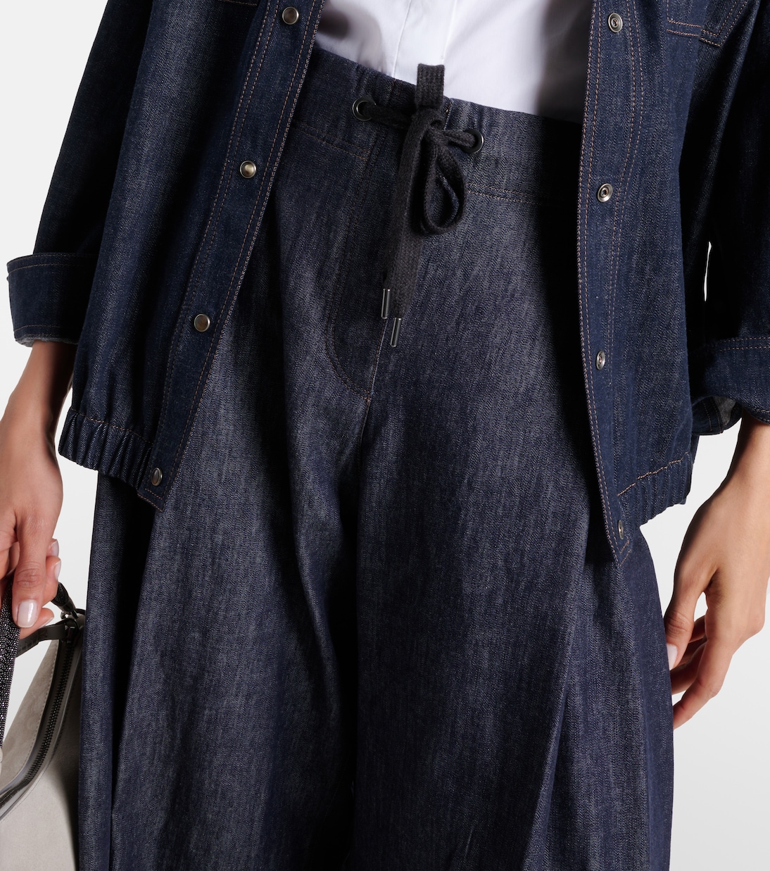 Mid-Rise Cropped Jeans | Brunello Cucinelli