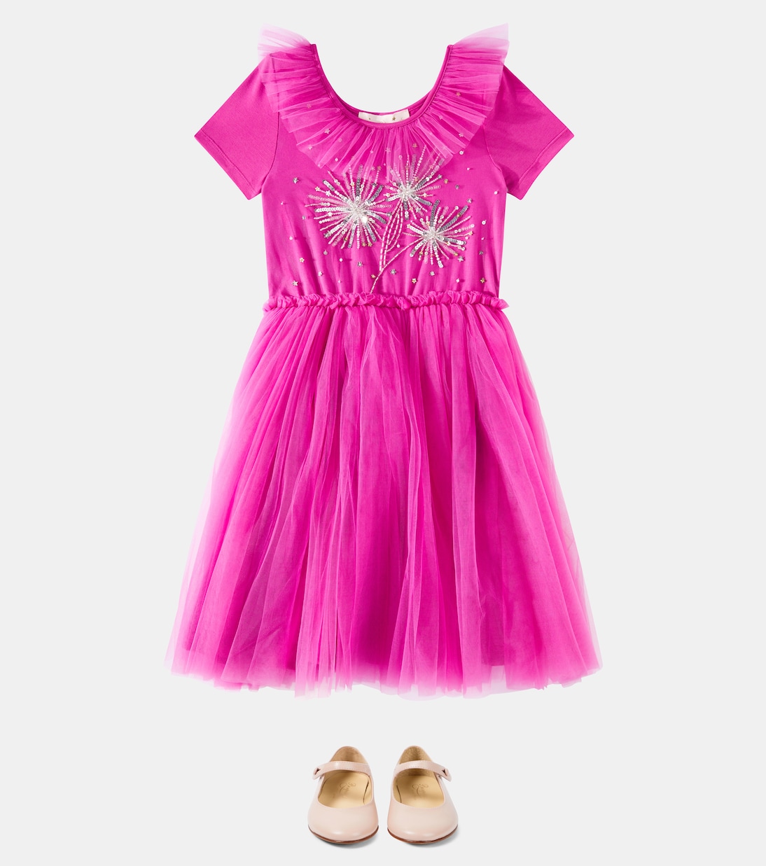 Abito Star Dance in cotone e tulle | Tutu Du Monde