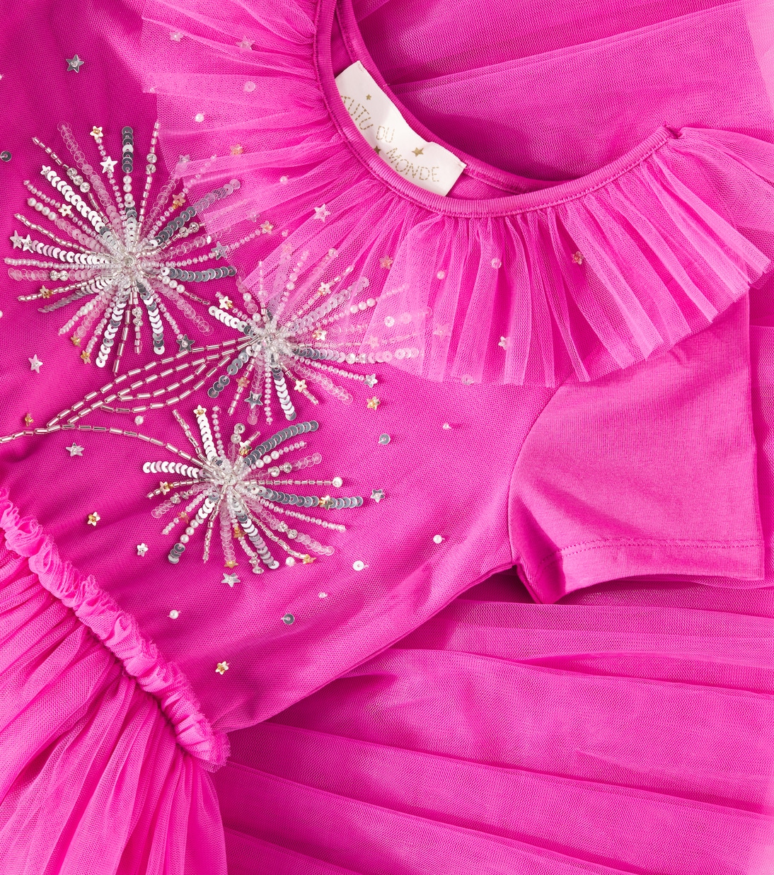 Abito Star Dance in cotone e tulle | Tutu Du Monde