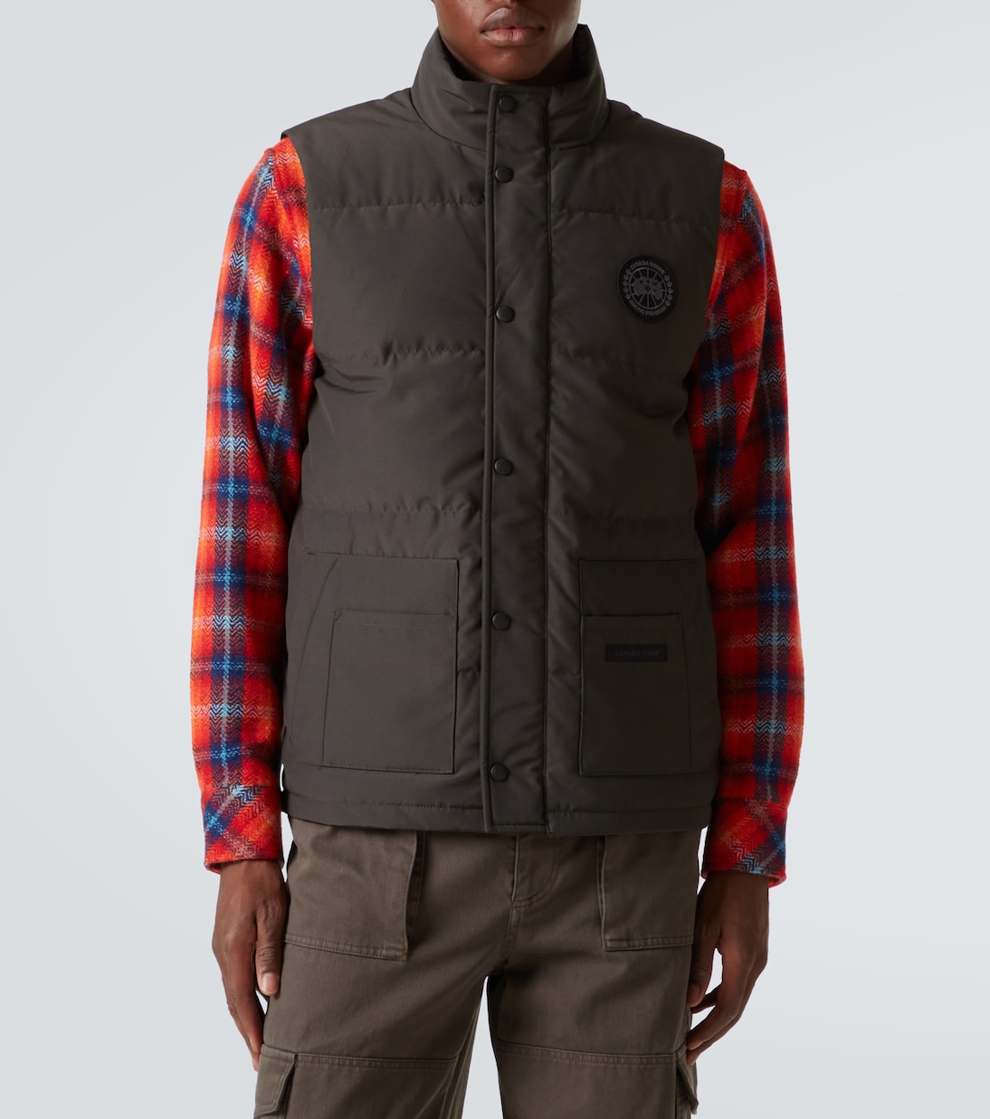 Freestyle down vest in black Canada Goose Mytheresa