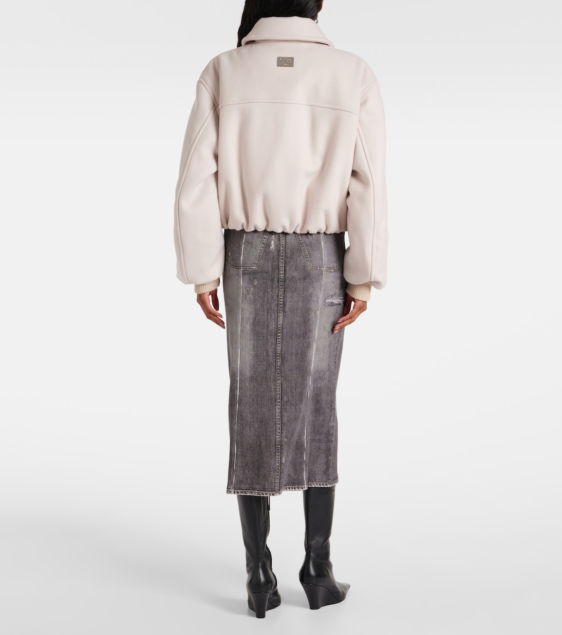 Chaqueta bomber de mezcla de lana | Acne Studios