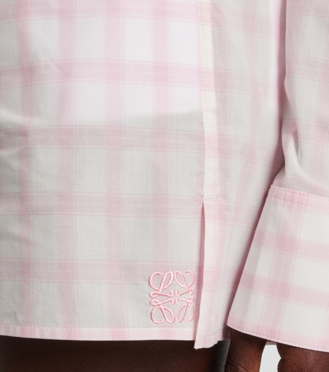 Loewe Pantalones Cortos de Algodón Cuadrados para Jóvenes Modernos