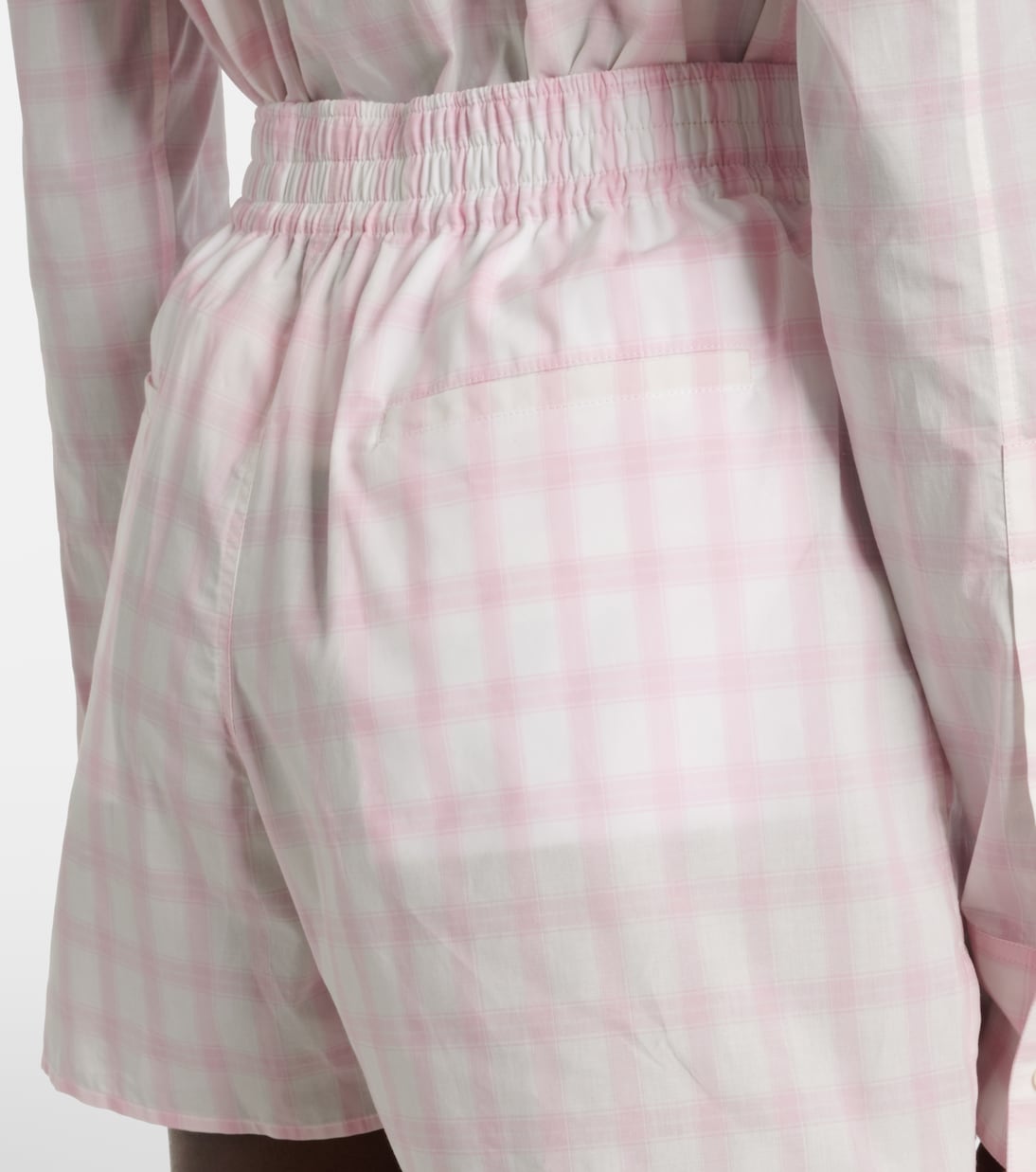 Loewe Pantalones Cortos de Algodón Cuadrados para Jóvenes Modernos