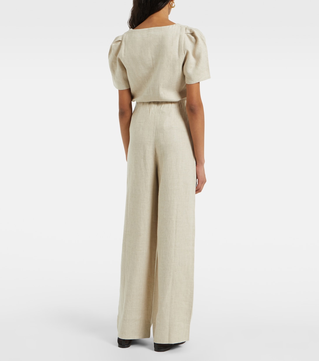Pantaloni a gamba larga Meave in lino | Faithfull