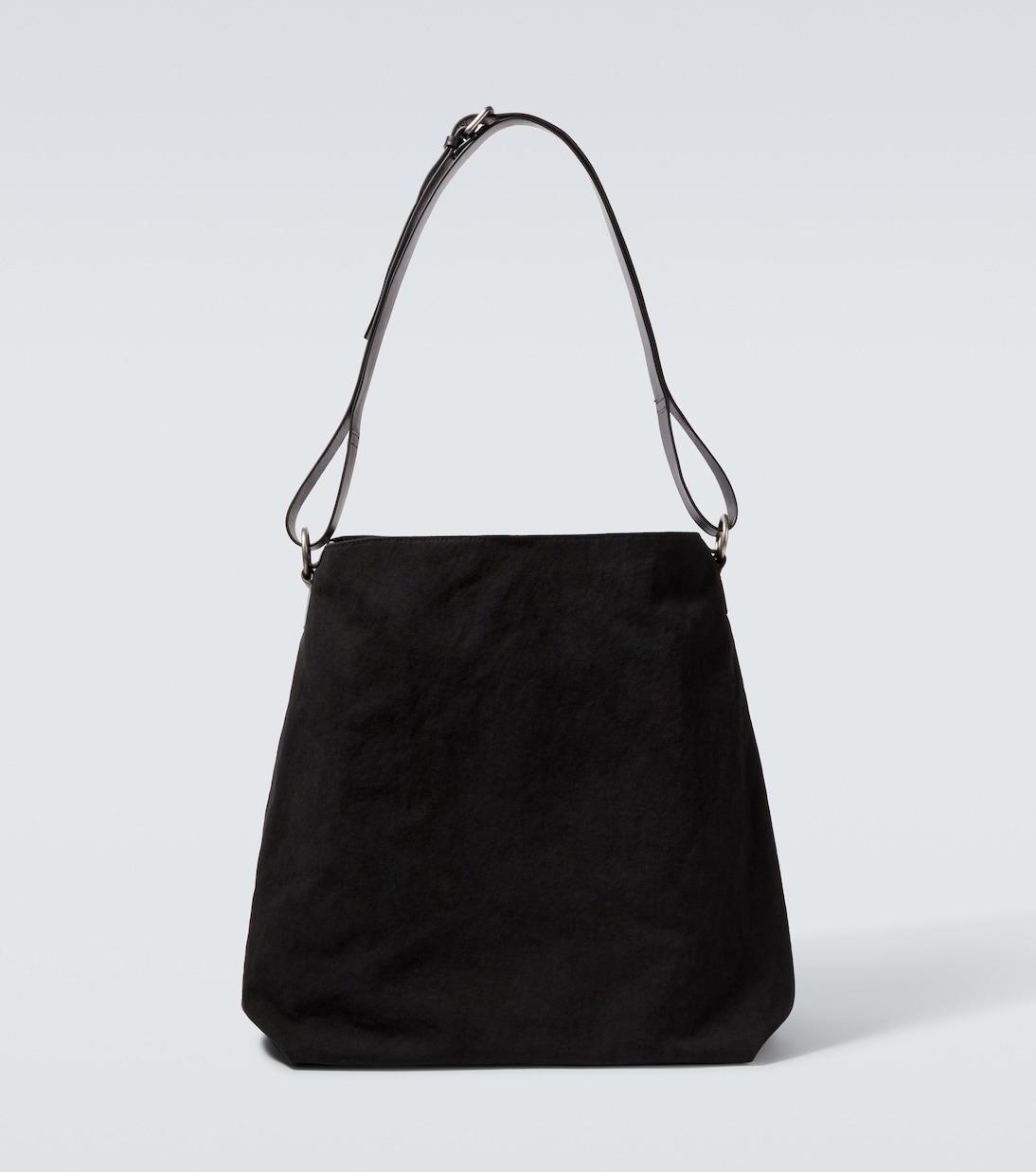 Borsa a spalla in canvas con pelle | Dries Van Noten