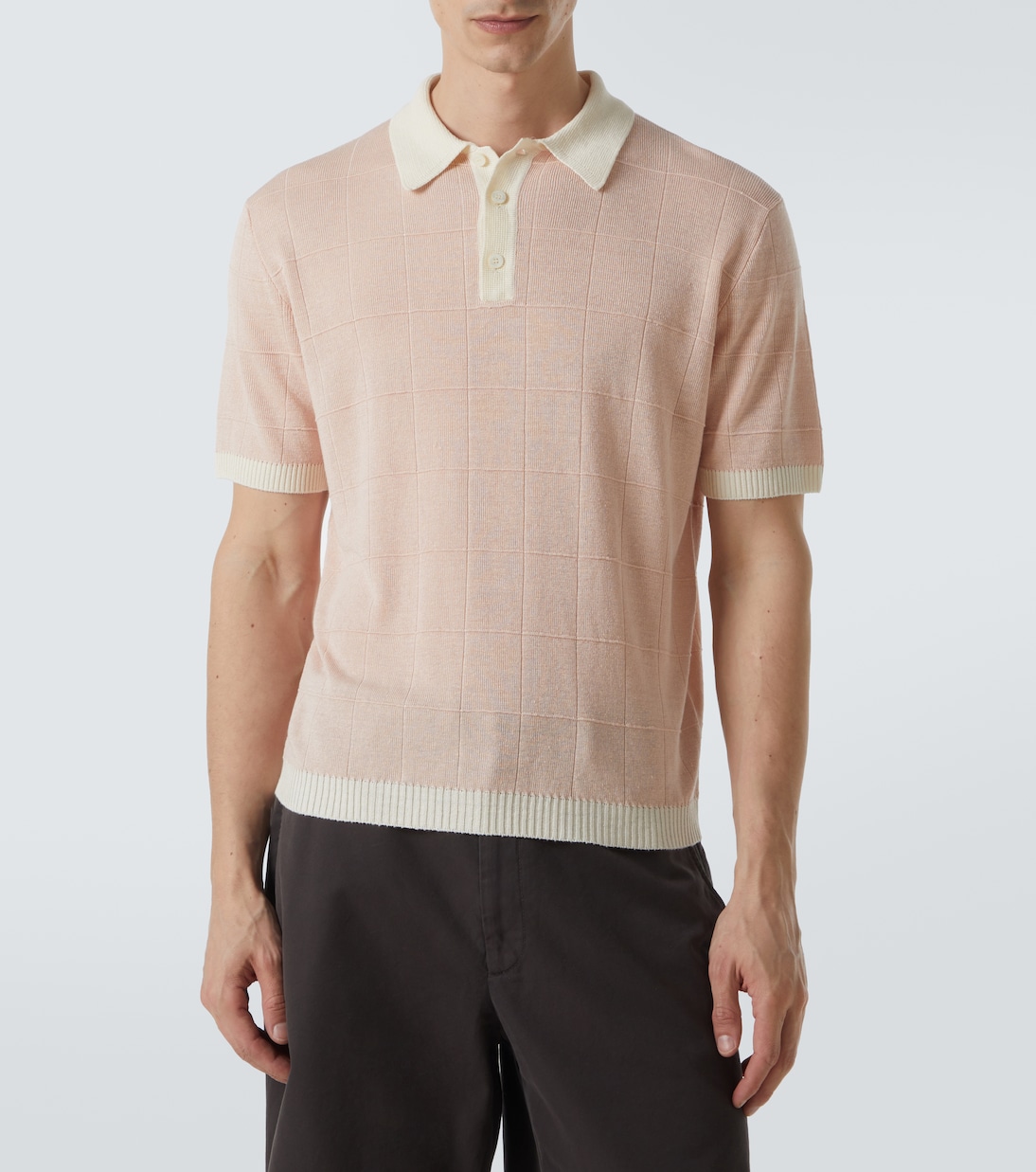 Polo in lino e seta | Canali