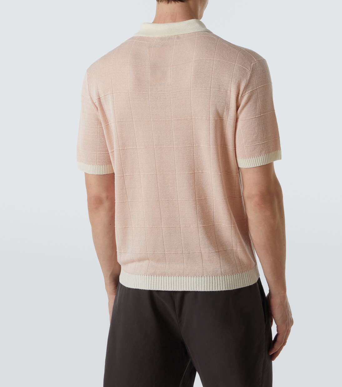 Polo in lino e seta | Canali