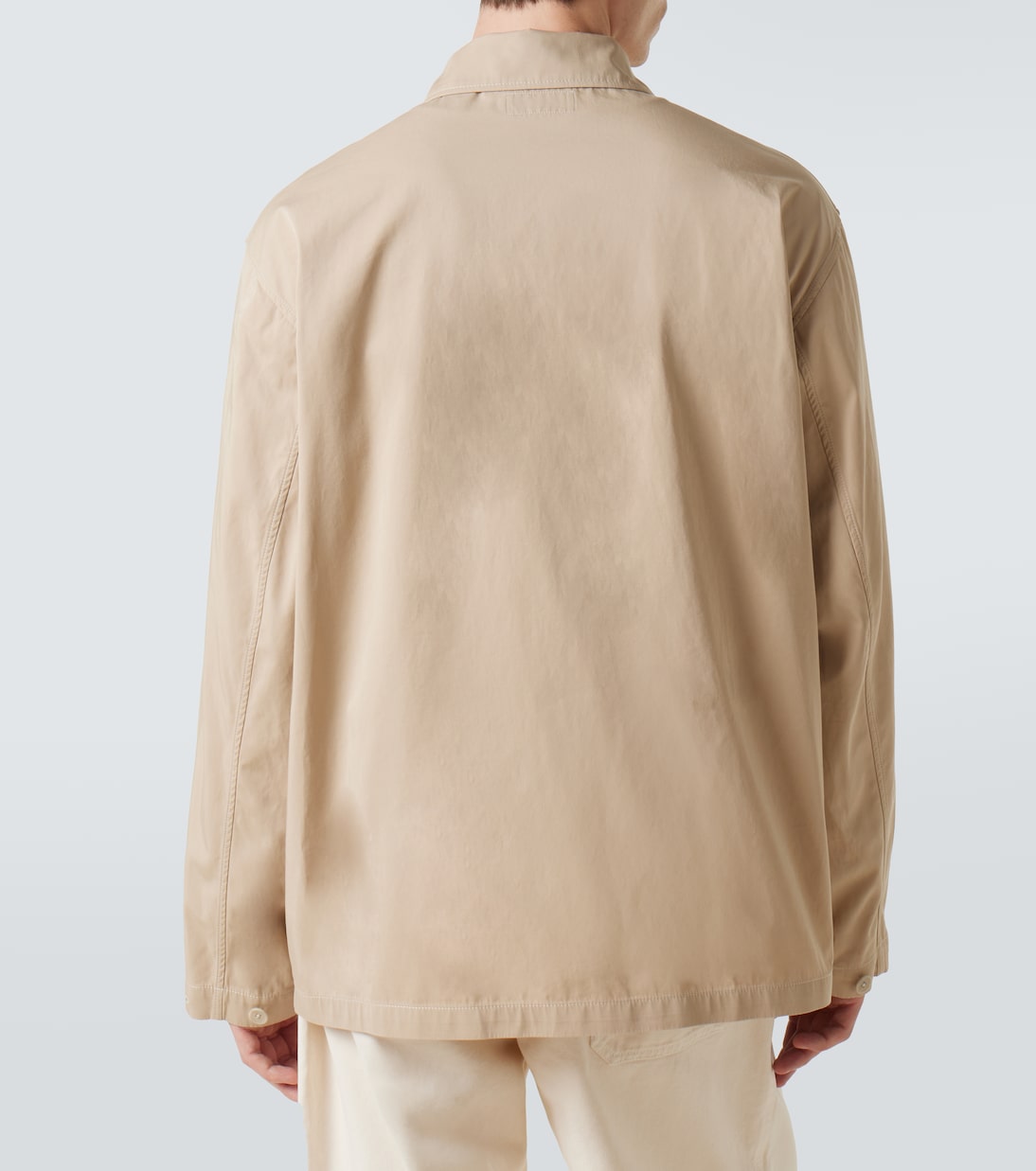 Giacca camicia in twill di cotone | Lemaire