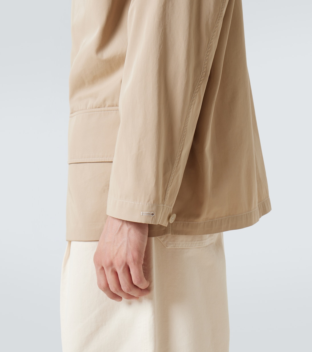 Giacca camicia in twill di cotone | Lemaire