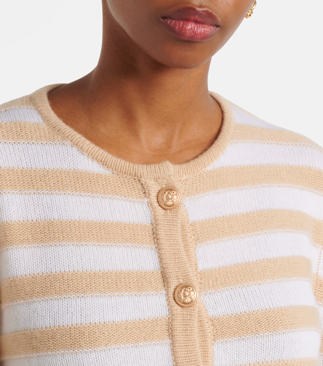 Wool and cashmere cardigan | Jardin des Orangers