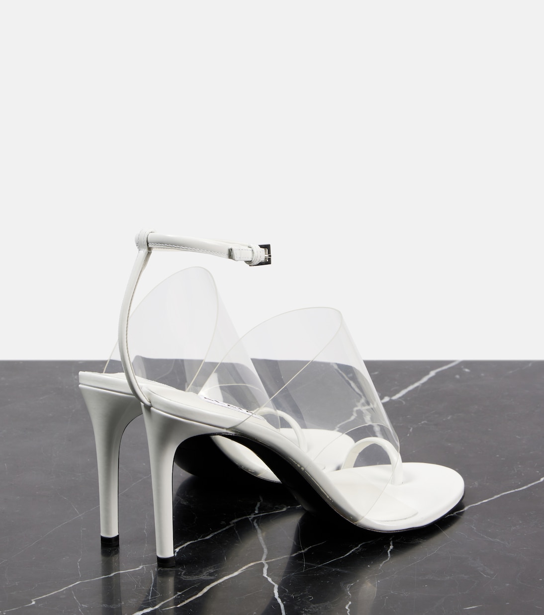 Sandali Plexi 90 in pelle e PU | Alaïa