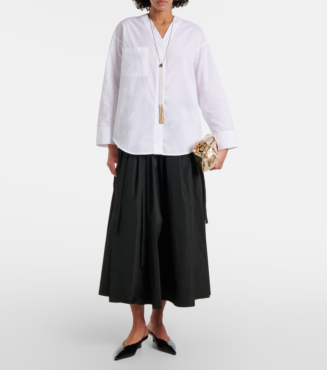 Gonna lunga Gea in taffetà | 'S Max Mara
