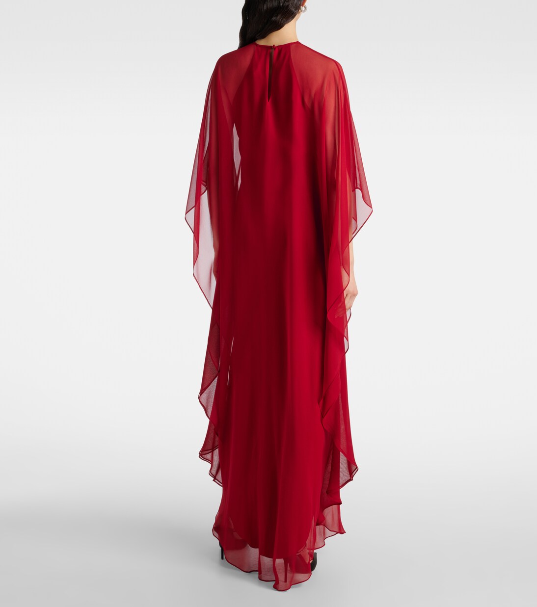 Kaftan aus Seidenchiffon | The Sei