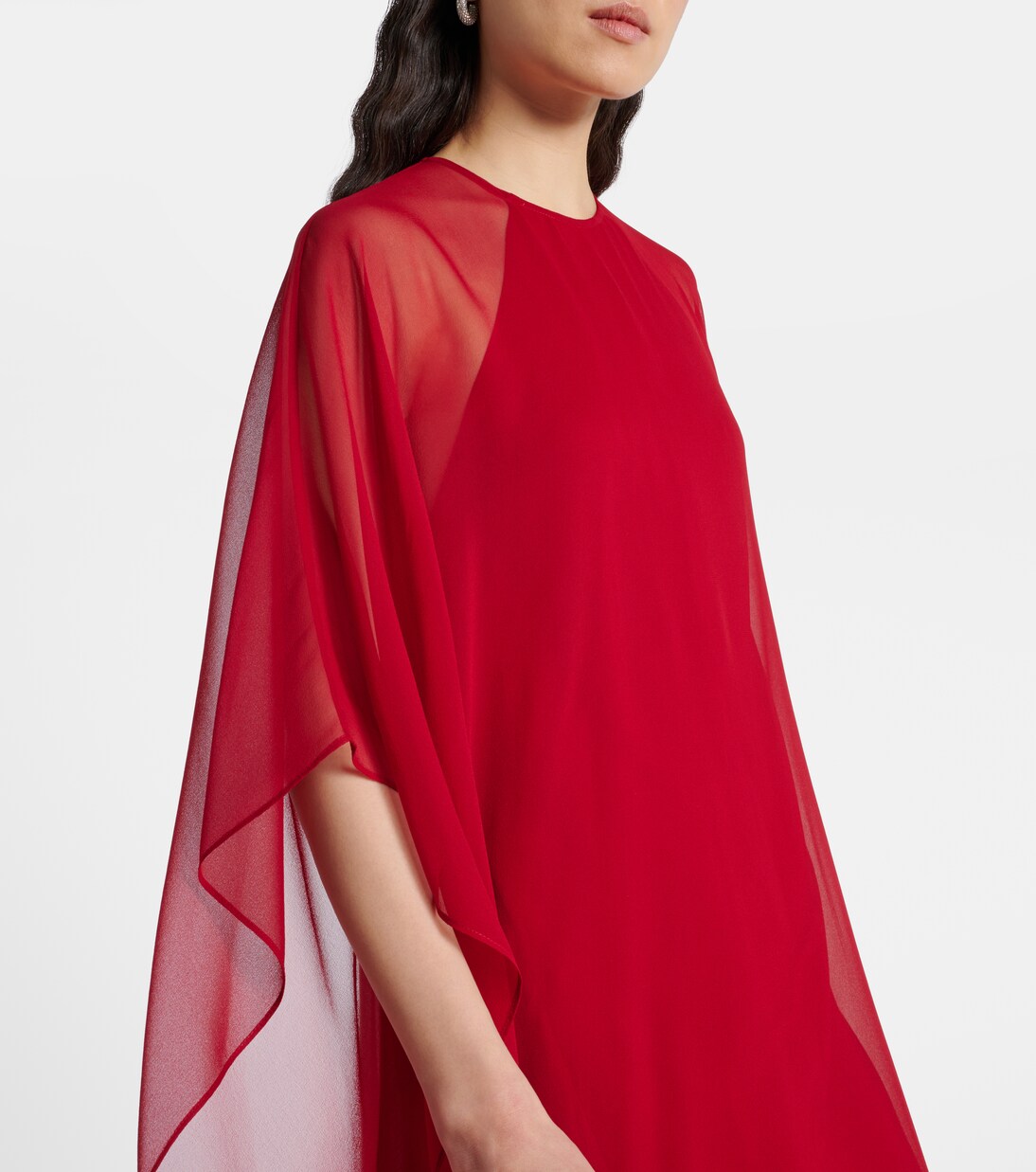 Kaftan aus Seidenchiffon | The Sei