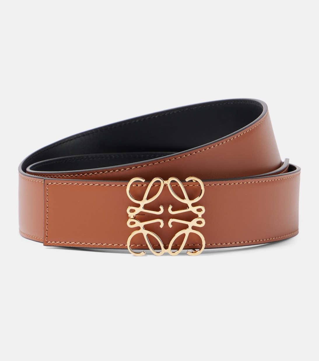 Cintura reversibile Anagram in pelle | Loewe