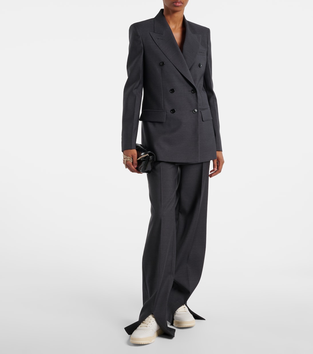 Double-breasted wool blazer | Gucci
