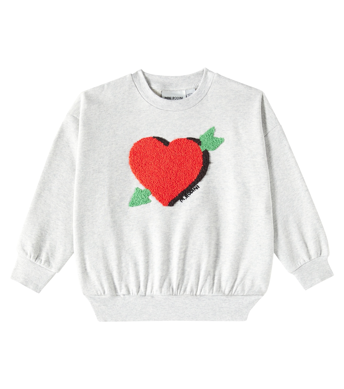 Felpa Arrowed Heart in cotone | Mini Rodini