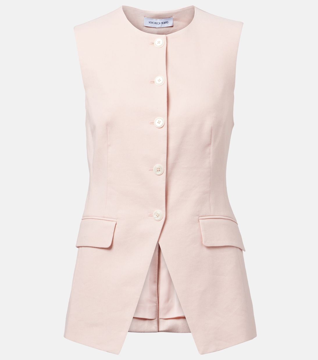 Gilet Lois in misto lino | Veronica Beard
