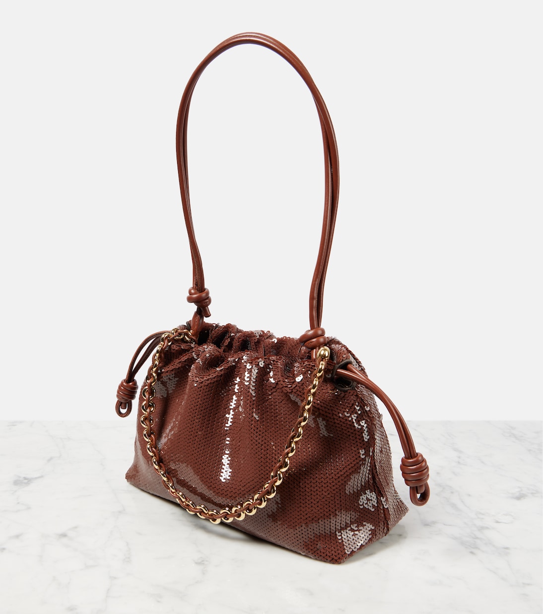 Pochette Flamenco Medium à sequins | Loewe