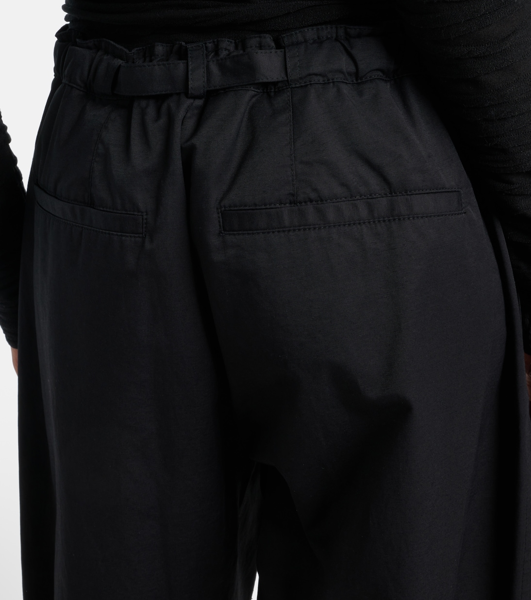 White Label Barret cotton-blend poplin wide-leg pants | Proenza Schouler