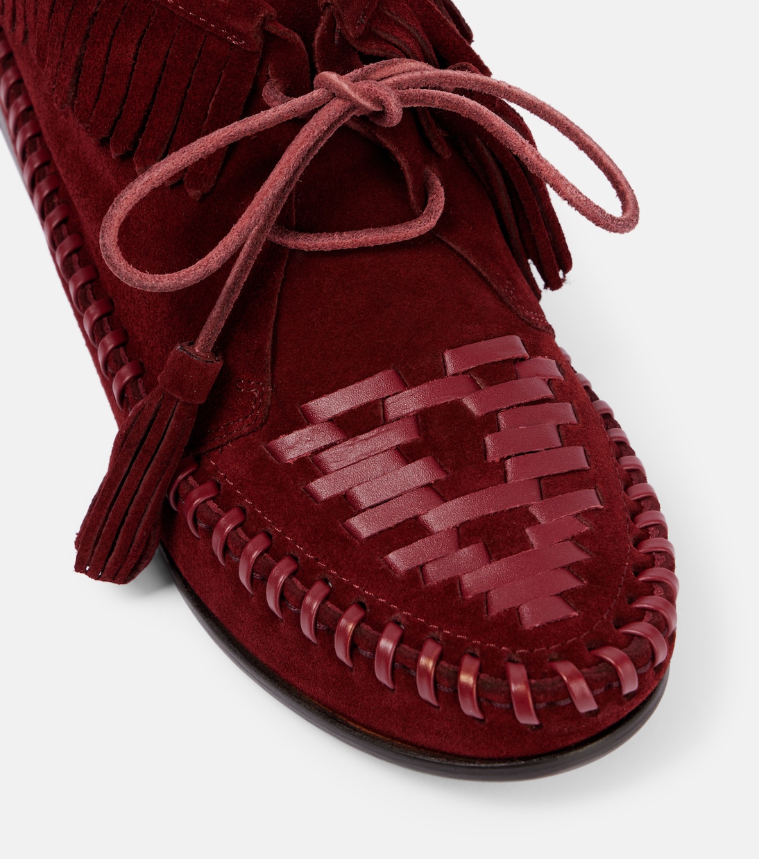 Mocasines Felsa de ante con flecos | Isabel Marant