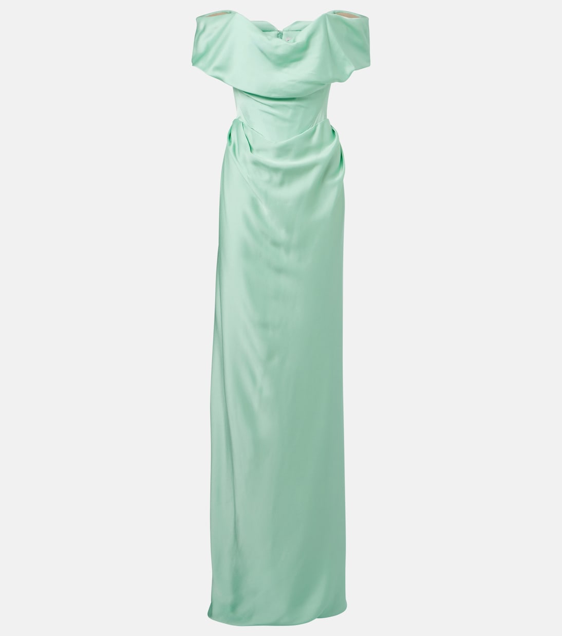 Vestido corsé de fiesta Nova Cocotte de satén | Vivienne Westwood
