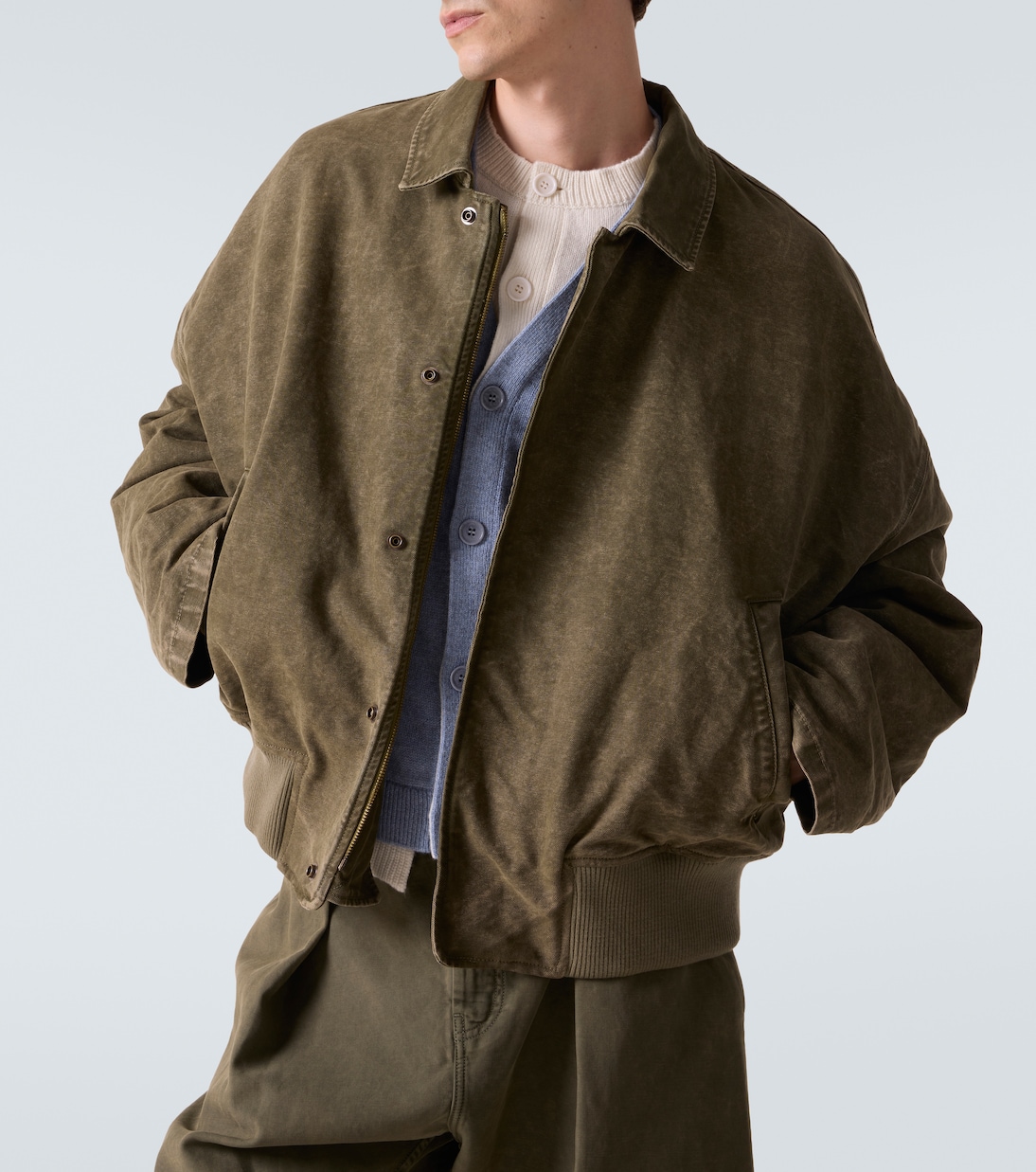 Cotton bomber jacket | JW Anderson