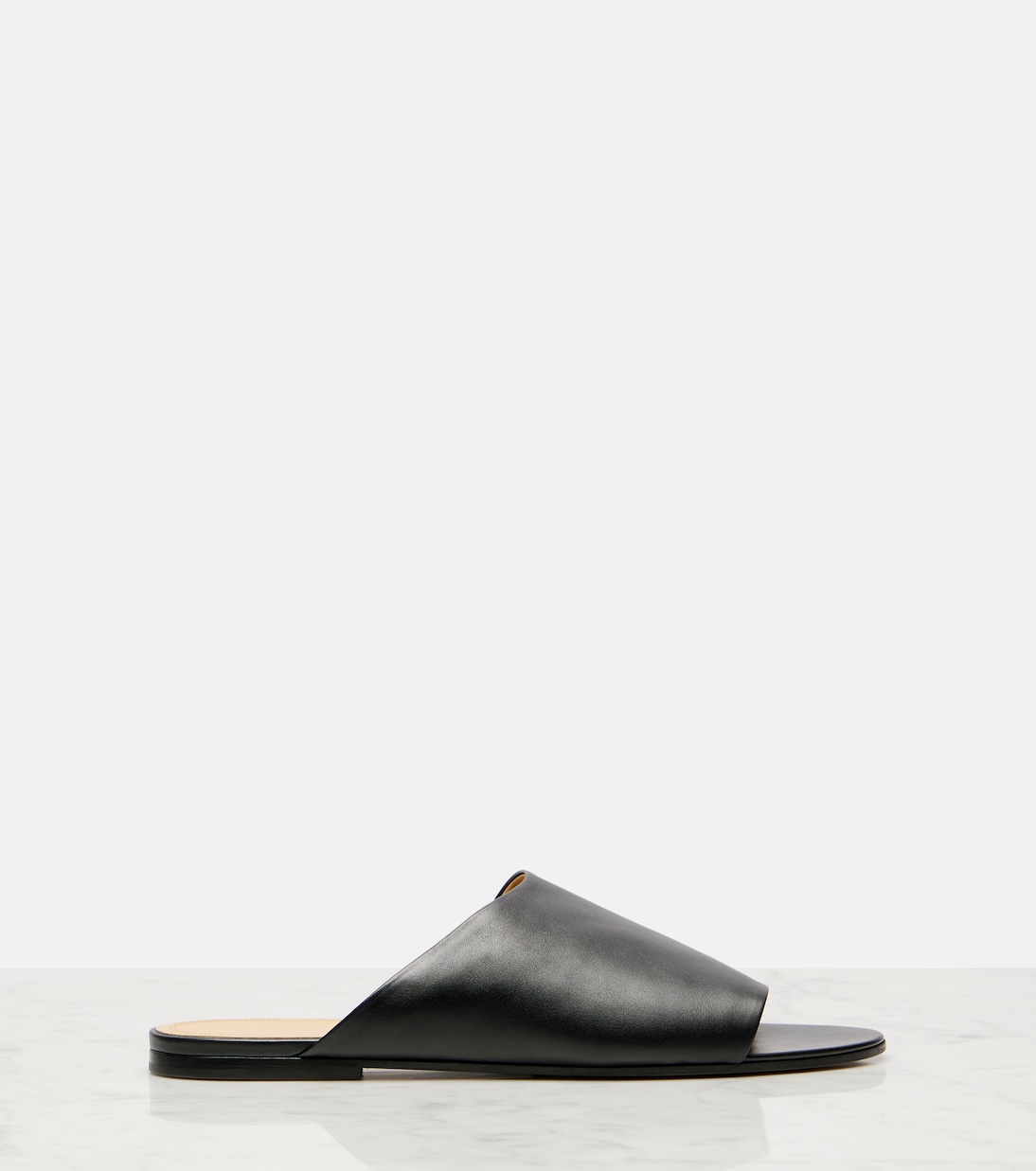 Signum leather slides | The Row