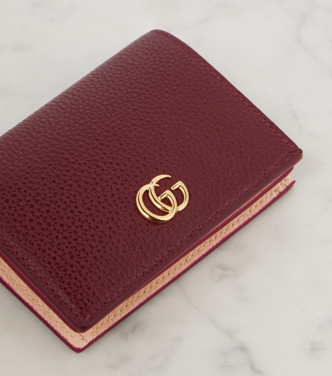 Portafoglio GG Marmont Mini in pelle | Gucci