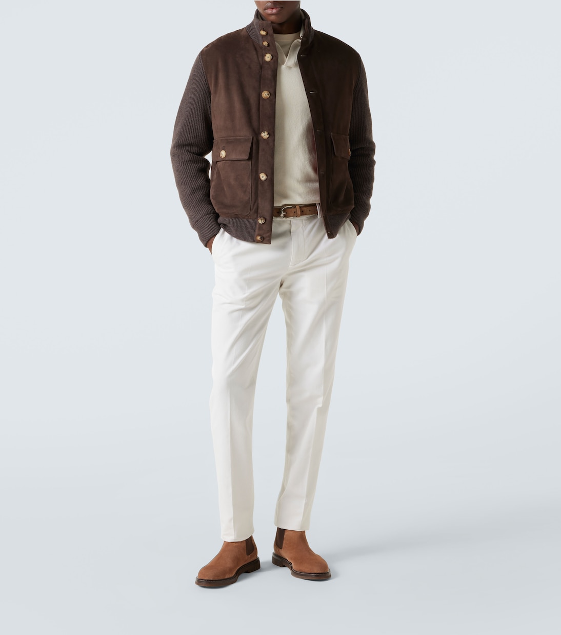 Cashmere polo sweater | Brunello Cucinelli