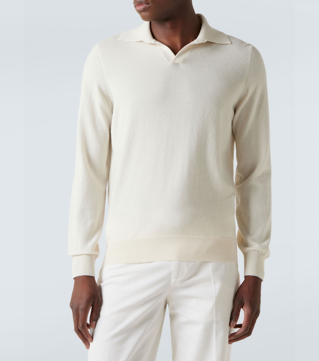 Cashmere polo sweater | Brunello Cucinelli