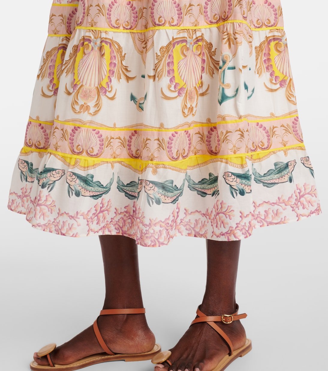 Bedrucktes Midikleid Maritime Magic | Farm Rio