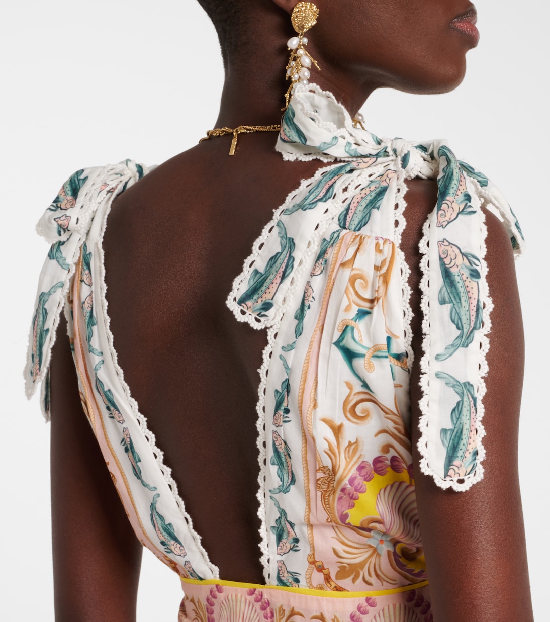 Bedrucktes Midikleid Maritime Magic | Farm Rio