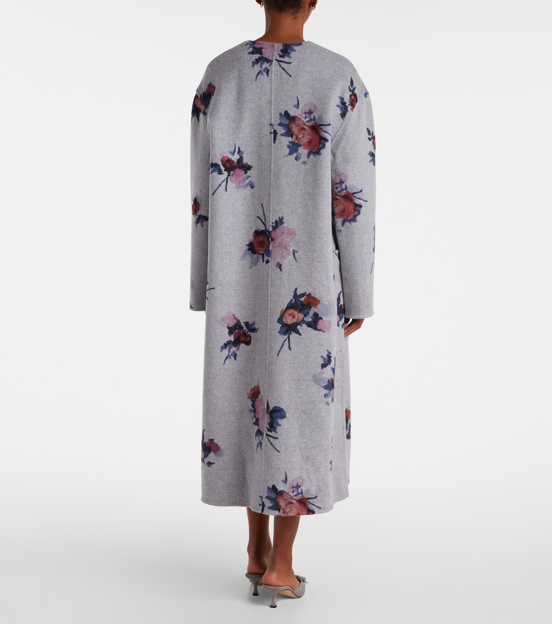 Floral wool coat | Erdem