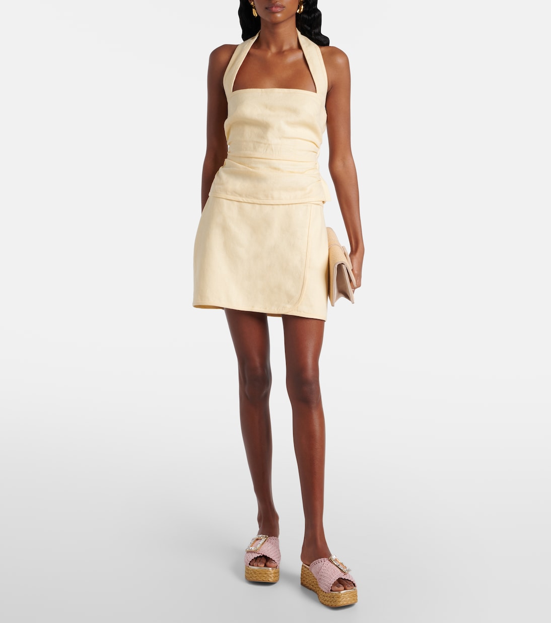 Espa 60 embellished raffia espadrille sandals | Roger Vivier