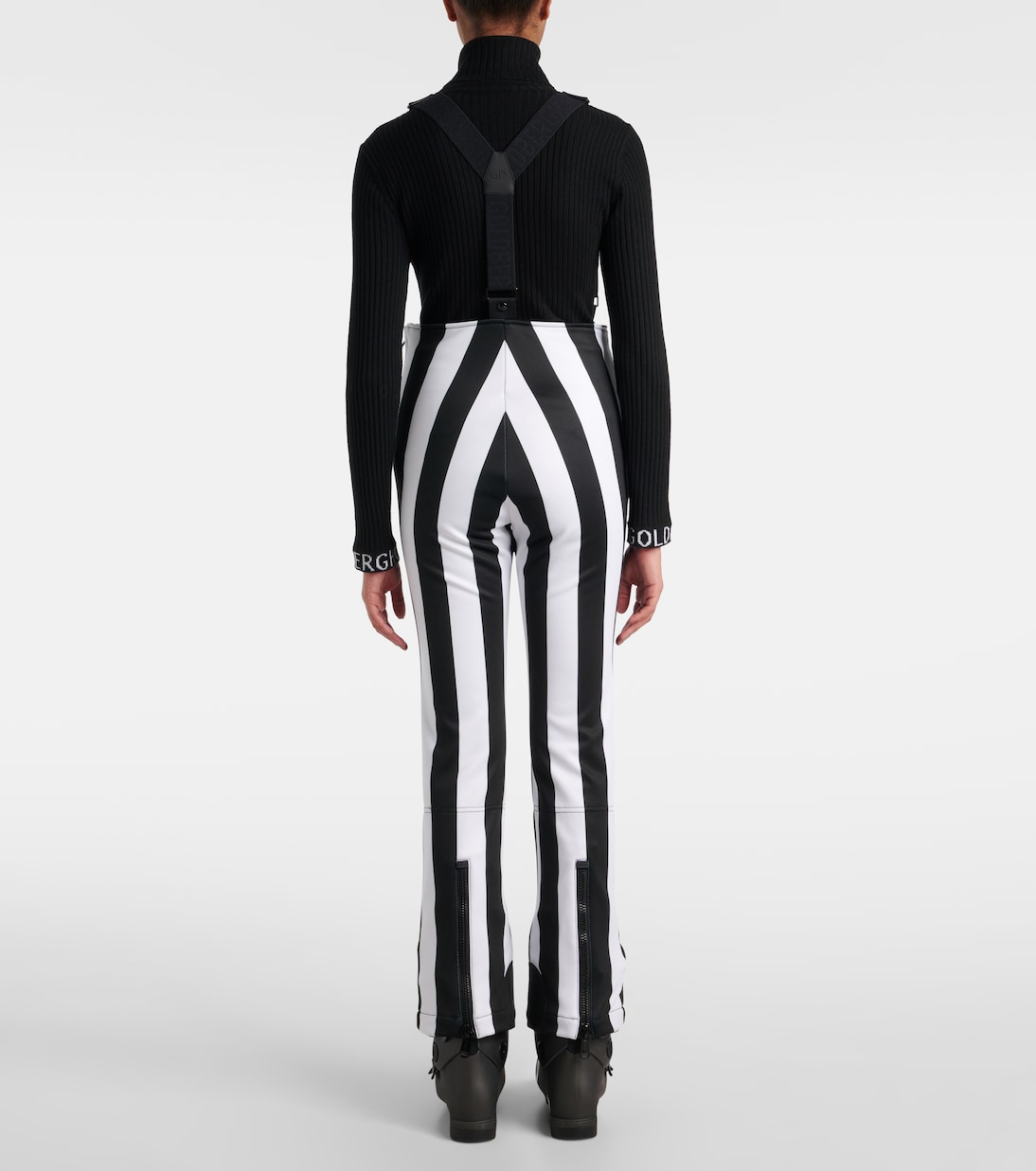 Lunira striped ski salopettes | Goldbergh