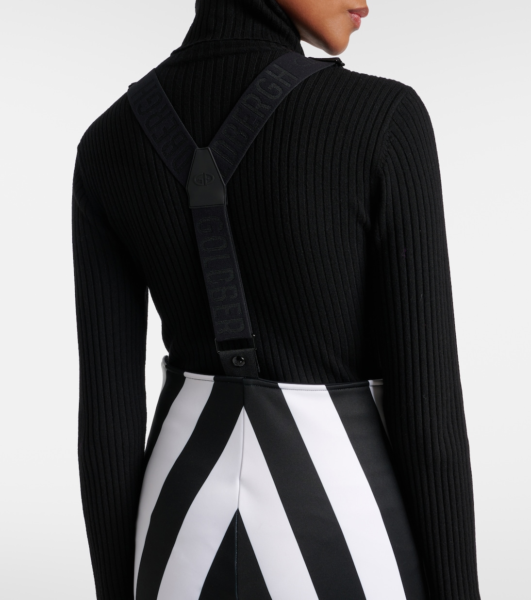 Lunira striped ski salopettes | Goldbergh